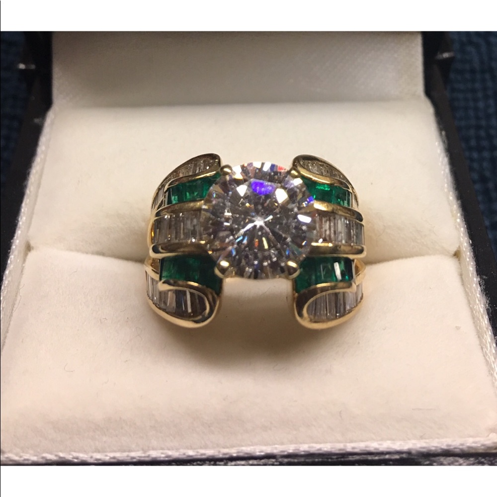 Designer Charles Krypell  ring mounting.
